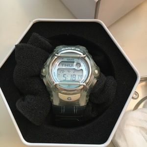 BABY G WOMENS G SHOCK CASIO WATERPROOF BLUE WATCH